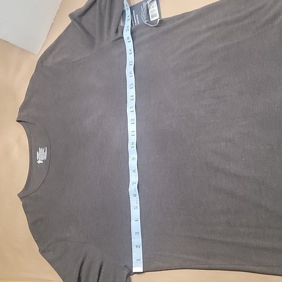 Jockey, Size L, Dark Gray Jersey Knit Stretch Long Sleeve Tee.  NEW with Tags - Picture 6 of 11